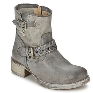 Cafe Noir Boogry Boot Grey Moto Style A95A63D1 40